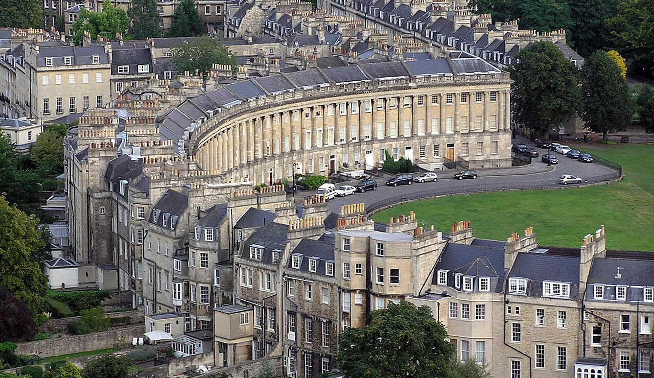 英國Bath Royal Crescent上車盤 | 历史与优雅的完美结合